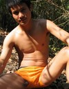 Hot dude Sax teasing his pecker