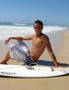 Beach boy telling his redhead story
