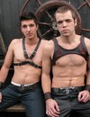 These hot gay buddies in tight jeans and jocks go crazy about sucking each other