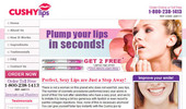 Visit CushyLips Lip Plumper