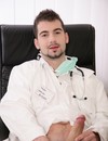 Gay patient gets hi tight ass hammered by hard dicked doctor in white uniform