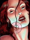 The comics story about flirtatious dangerously sexy lady looking for sex  and fu