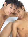 These barely legal asian guys get completely nude on camera for the first time