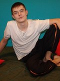 This young gay slides hand in panties and then takes needless cloth off and jerk