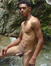 Skinny latino guy loves showing off his dick and jacking off in the outdoors