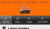 Visit Latinas Heat Mobile