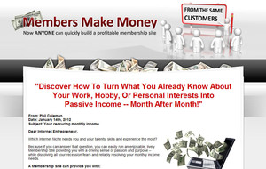 Visit Members Make Money