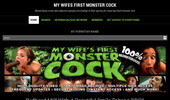 Visit My Wifes First Monster Cock