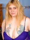 Ugly thick tattooed fem with huge breast and pierced nipples servicing her twat