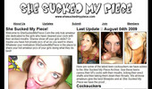 Visit She Sucked My Piece