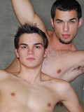 Horny college gay friends get naked to suck each others dicks and fuck each others butts