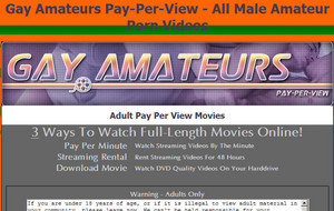 Visit Gay Amateurs Pay Per View