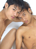 These barely legal asian guys get completely nude on camera for the first time