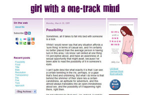 Visit Girl With A One Track Mind